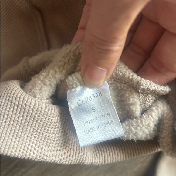 Pink Lily Tan Hooded Jacket - Picture 3 of 6